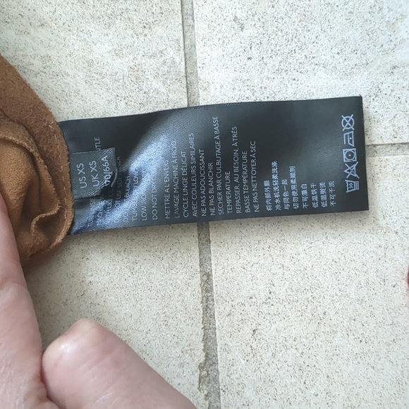 Vegan suede Free People mini skirt - Picture 5 of 6